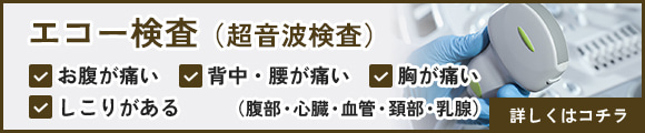 エコー検査(超音波検査)